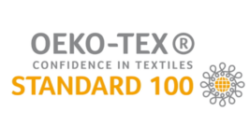 Tutti i nostri tessuti sono certiJcati Oeko-tex standard 100, riconosciuti come ecocompatibili e testati per veriJcarne l’assenza di sostanze nocive.